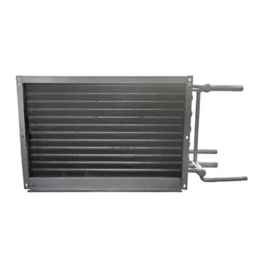 Högeffektiva direktvärmeväxlare Plattfena Radiator Kopparrör Aluminiumkylning